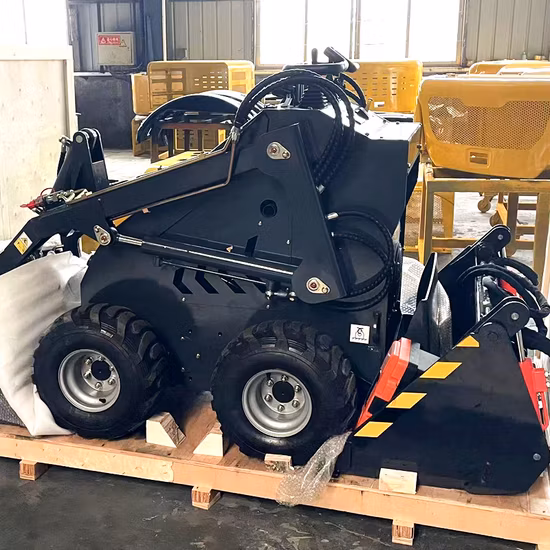 Comercio al por mayor EPA Euro5 Minicargador Minicargador Zanjadora Accesorios Maquinaria de movimiento de tierras para la venta